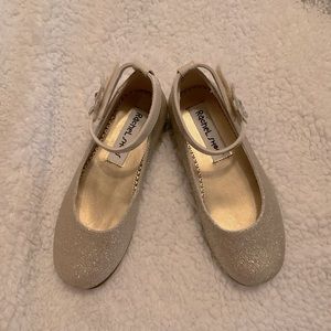 Girls formal sandy glitter shoes